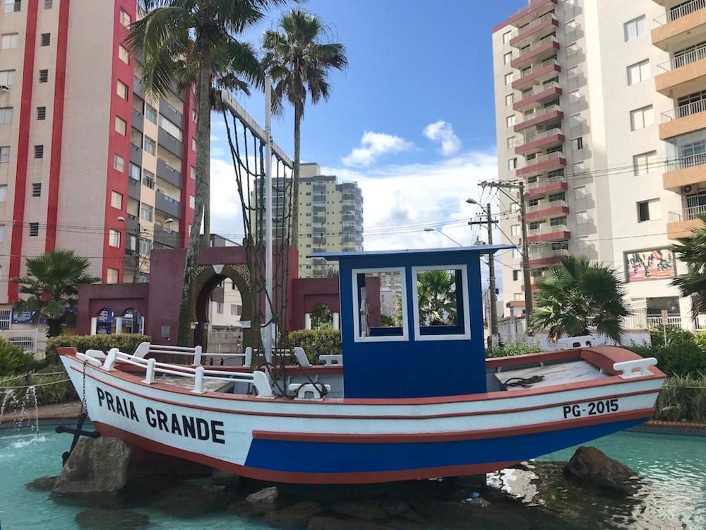 Casa Linda E Aconchegante Com Piscina -Aquecimento Solar O Ano Todo Perto Da Praia Praia Grande  Exterior foto
