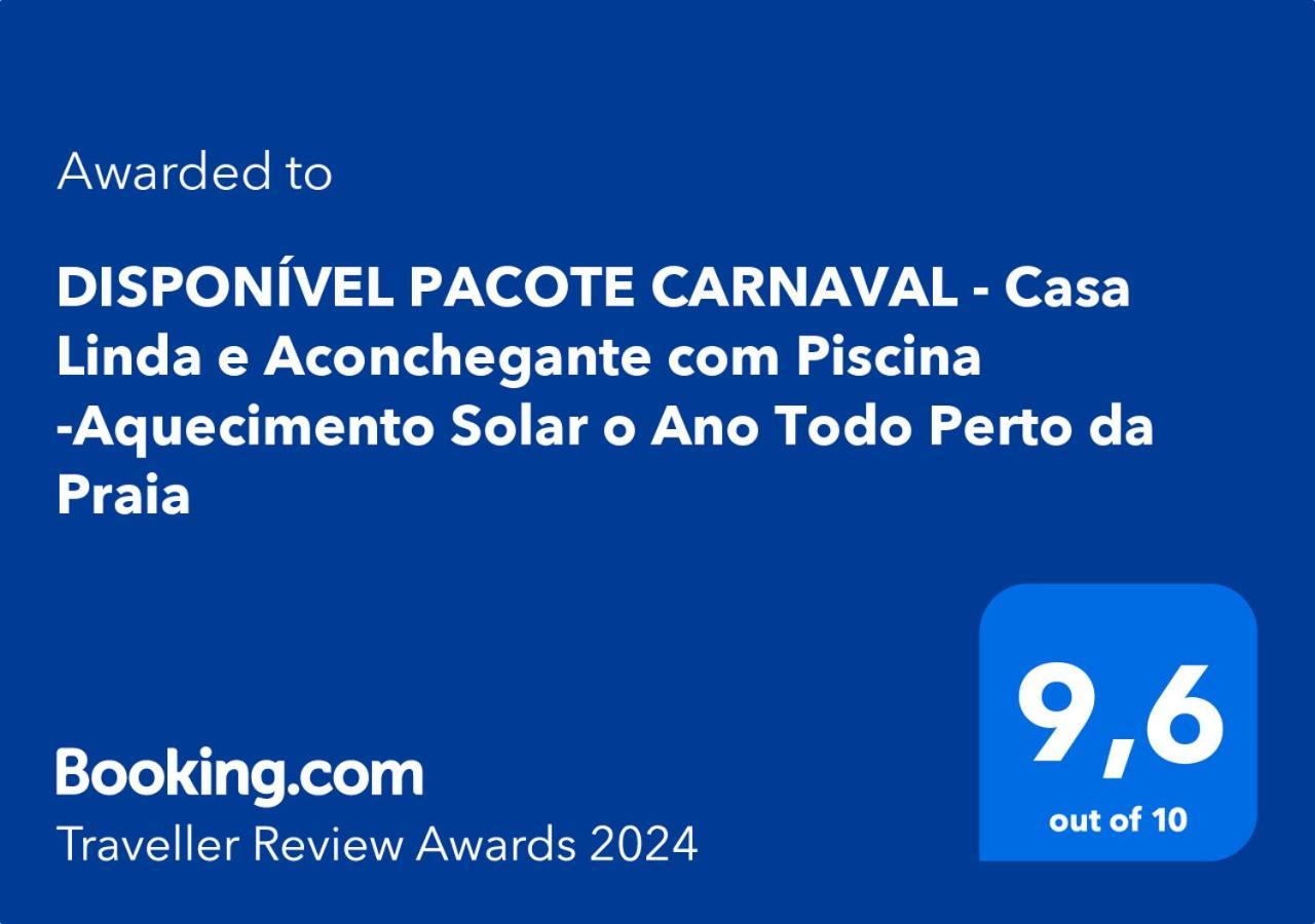 Casa Linda E Aconchegante Com Piscina -Aquecimento Solar O Ano Todo Perto Da Praia Praia Grande  Exterior foto